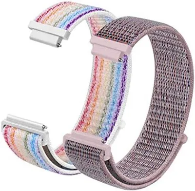 Produktbild von Famanu Nylon Armband mit Schnellverschluss - Ersatzband für Herren- und Damenuhren
