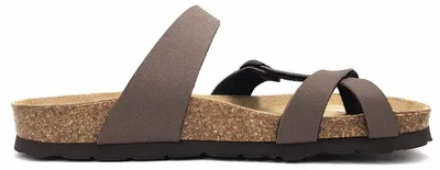 Imagen del producto de Zapatos de casa para mujer Rohde Alba, tipo pantufla, color marrón, para uso diario