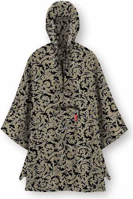 Produktbild von reisenthel mini maxi poncho, faltbarer Regenponcho, Regencape, Regenjacke, Baroque Marble, AN7061
