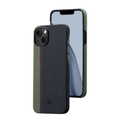 A phone case is shown next to an iPhone.