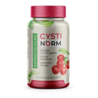 Obrázok produktu pre CYSTI NORM AKTIV - doplnok stravy na podporu zdravia močových ciest, 30 kapsúl