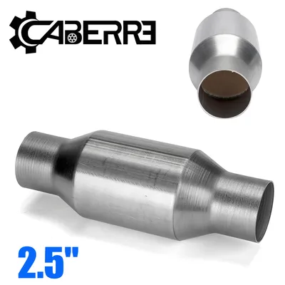 Zdjęcie produktu dla Uniwersalny katalizator Caberre 2,5 cala 2.5L 400 ogniw Ceramica stal nierdzewna