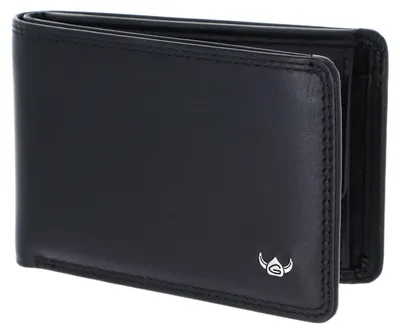 Productafbeelding van Golden Head Leer portemonnee Polo RFID Protect Minischeintasche 1193 Schwarz zwart