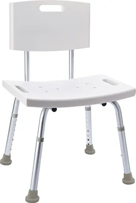 Produktbild von Ridder Bad-Stuhl Sam, höhenverstellbar  weiß A00602101
