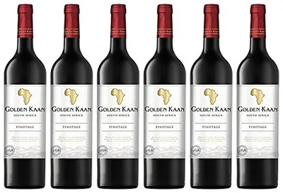 Produktbild von Golden Kaan Merlot trockener Rotwein fruchtig würzig säurearm 750ml 6er Pack
