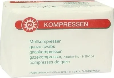 Produktbild von MULLKOMPRESSEN 7,5x7,5 cm unsteril 8fach