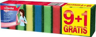 Productafbeelding van Vileda 5907732391602, Blauw, Groen, Rood, Geel, 85 mm, 30 mm, 55 mm