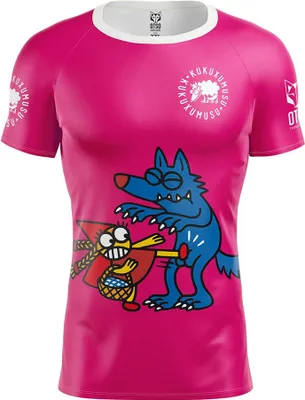 Image de Otso Kukuxumusu, un t-shirt à manches courtes, rose, taille XL, pour homme, couleur rose, taille XL