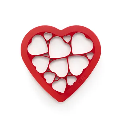Zdjęcie produktu dla Lekue - Forma do wykrawania ciastek PUZZLE HEARTS