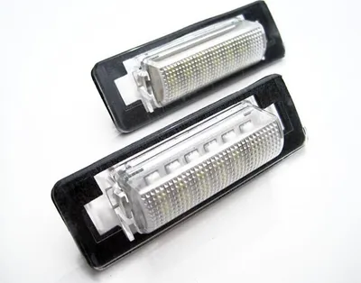 Produktbild von 2x LED PREMIUM Kennzeichenbeleuchtung SMD für Mercedes W202 W210