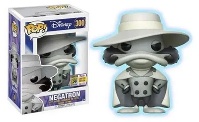 Sammelfigur Negatron GITD, Kunststoff, ca. 10 cm, Disney