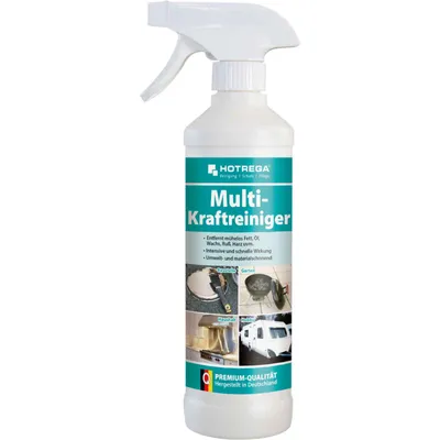 Produktbild von HOTREGA Multi Kraftreiniger 500 ml - entfernt Fett, Öl, Wachs, Ruß, Harz & Co.