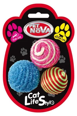 Obrázok produktu pre Lopty Pet Nova, 3 ks