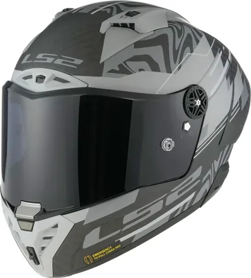 Image de Casque intégral LS2 FF805 THUNDER GP AERO Polar noir mat taille S