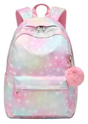 Produktbild von Schulrucksack Mädchen 14" Laptop Wasserabweisend Polyester 41x29x13cm