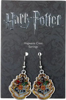 Immagine prodotto di Harry Potter - Orecchini con stemma di Hogwarts / Orecchini