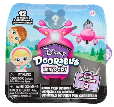 Zdjęcie produktu dla Figurka-niespodzianka Doorables Disney Lets Go Vehicles