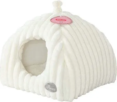 Produktbild von NAOMI Igloo pikowane beżowe łóżko Zolux