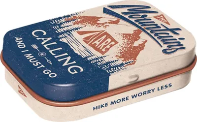 Produktbild von Nostalgic-Art - Pillendose - Outdoor & Activities - The Mountains Are Calling
