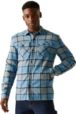 Image de Regatta Spennith chemise à manches longues bleu L homme bleu L