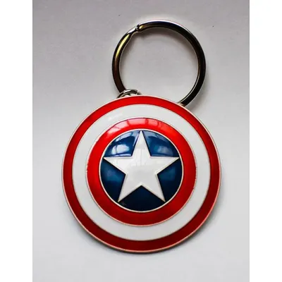Image de Metalowy brelok do kluczy Tarcza Kapitana Ameryki Marvel Comics