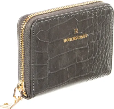 Image de Bodenschatz porte-monnaie Zip Around Wallet Grey gris