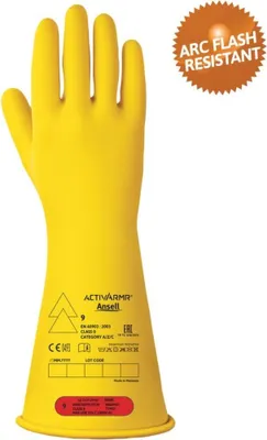 Produktbild von Ansell Isolierhandsch. ActivArmrKat.III, gelb/gelb RIG014Y, Gr. 10