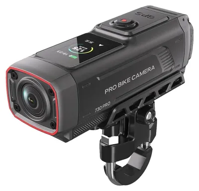 Zdjęcie produktu dla Kamera sportowa AKEEYO 730Pro wideorejestrator 4K na kierownicę rower motocykl - czarna
