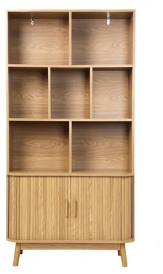 Produktbild von Bücherregal mit 2 Schiebetüren, H 158 cm – ERNEST