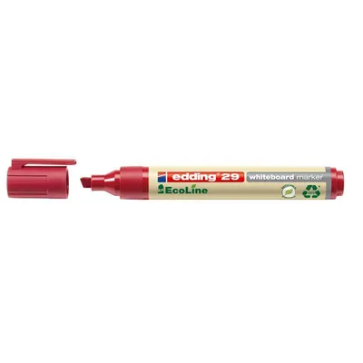Zdjęcie produktu dla Edding 29-002 29 Marker do tablic EcoLine - wielokrotnego napełniania, 1-5 mm, czerwony