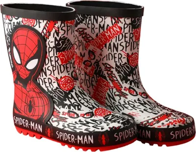 Produktbild von Spider-Man - Figur Gummistiefel für Jungen NS9581 (31 EU) (Rot)