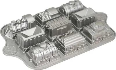 Image de Nordicware 59048 Moule à pâtisserie Chemin de fer