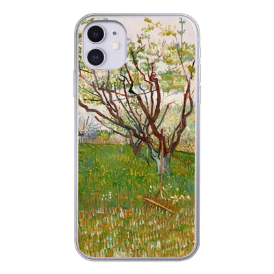 Produktbild von MuchoWow® Handyhülle Schutzhülle Hülle für iPhone 11 Blühender Obstgarten - Vincent van Gogh Silikon Softcase Handy Hülle - Handytasche