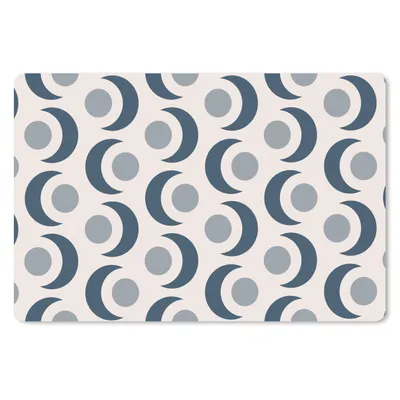 Produktbild von MuchoWow® Mauspad Mousepad Mond - Design - Kreis 27x18 cm - Mousepads - Maus Mat - Pad - Mausunterlage - Büroartikel - Desk Matten