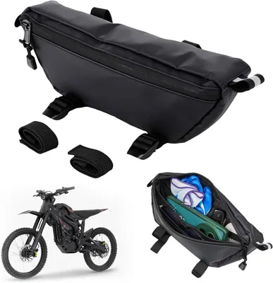 Zdjęcie produktu dla Solidchoice - Wodoodporna torba na kierownicę do motocykli z regulowanymi paskami