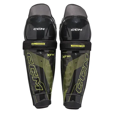 Zdjęcie produktu dla Ochraniacze nóg CCM Tacks XF80 junior, rozmiar: 12 cali