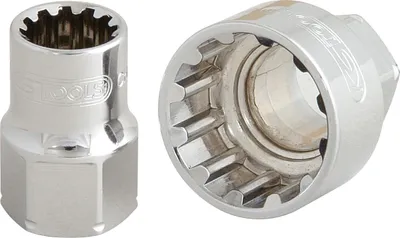 Produktbild von KS Tools 19 mm TRIPLEplus Durchgangs-Stecknuss, 14 mm