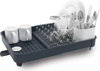 Obrázok produktu pre Joseph Joseph Extend, Odkvapkávač, Stojace, V skrinke, Príbory, Riad, Poháre, Šedá, 527 mm