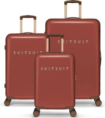 Obrázek produktu pro Sada cestovních kufrů SUITSUIT® Fab Seventies Red Ochre - červená