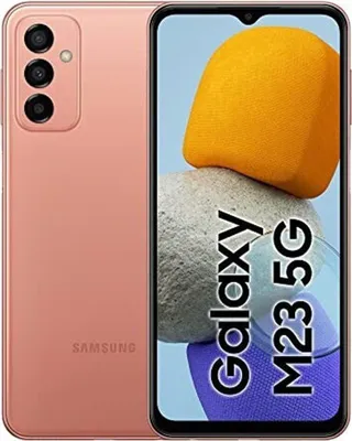 Produktbild von Samsung Galaxy M23 5G SM-M236B/DS, 16,8 cm (6.6"), 1080 x 2408 Pixel, 4 GB, 128 GB, 50 MP, Orange