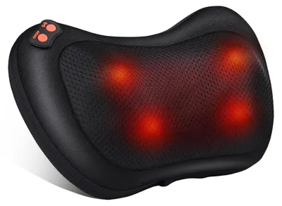 Produktbild von Massagekissen Shiatsu-Massagegerät Rückenmassagegerät - Tiefengewebsmassage - Nacken, Schulter und Rücken - Mit Infrarotwärme