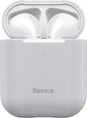 Image de Baseus Housse en silicone pour Airpods 1ère et 2ème génération gris