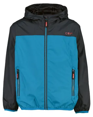 Produktbild von CMP Kinder Regenjacke Pack Pocket mit Kapuze blau 128