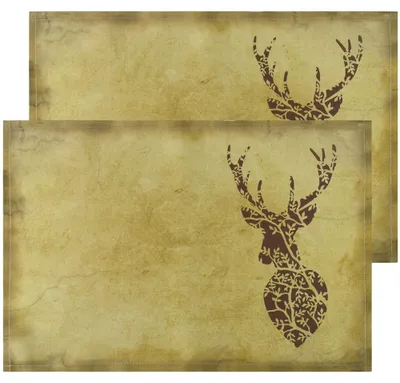 Immagine prodotto di Tovagliette tessili CLOTH sagome di cervo set di 2 45x30 cm