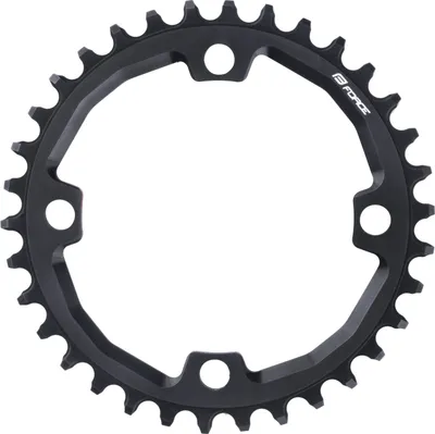 Obrázek produktu pro Řetězový kroužek Force NW 34t BCD 104, 4 šrouby, černý