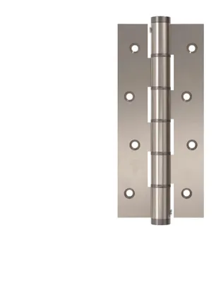 Produktbild von Scharnier mit einfacher Federbetätigung, 180 x 40 mm, aus Edelstahl 316, für Türen mit einer Stärke von 40 mm