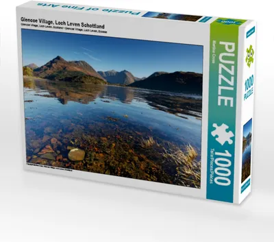 Produktbild von Calvendo Glencoe Village, Loch Leven Schottland 1000 Teile Puzzle quer 640x480mm, Cross Martina; 7294937