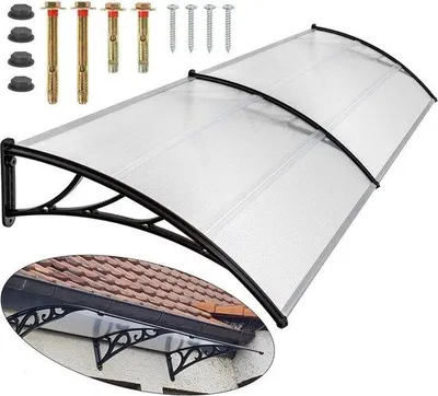 Obrázek produktu pro Střecha nad vchodovými dveřmi do zadní části domu, 115 cm