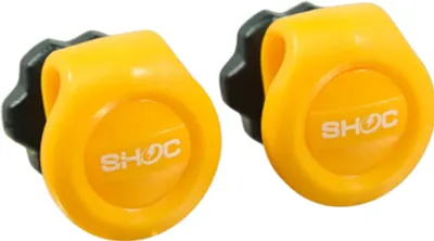 Produktbild von SHOC Viper Football Visierclips, Paar, Farbe Green Bay Gold