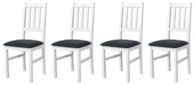 Produktbild von ESSZIMMERSTUHL - 4er-Set Bos 4 weiss hygge 96